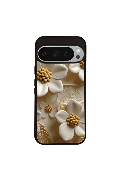 Sonique Θήκη 3D Flower Series για Google Pixel 9 Pro 5G Λευκό