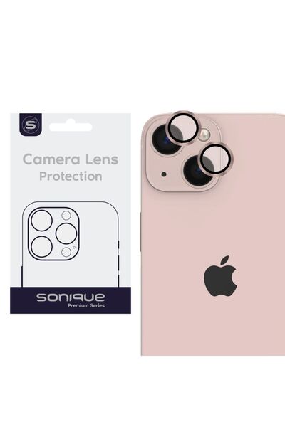 Sonique Camera Protection Lens Pro Apple iPhone 13 Mini / iPhone 13 Pink