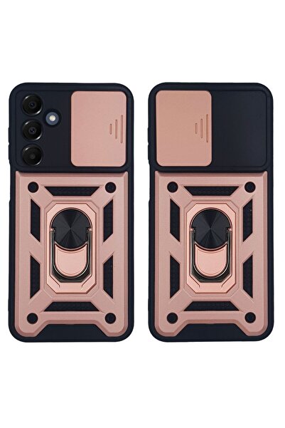 Sonique Θήκη Ring Armor CamPro για Samsung Galaxy A16 4G / Galaxy A16 5G Ροζ ...
