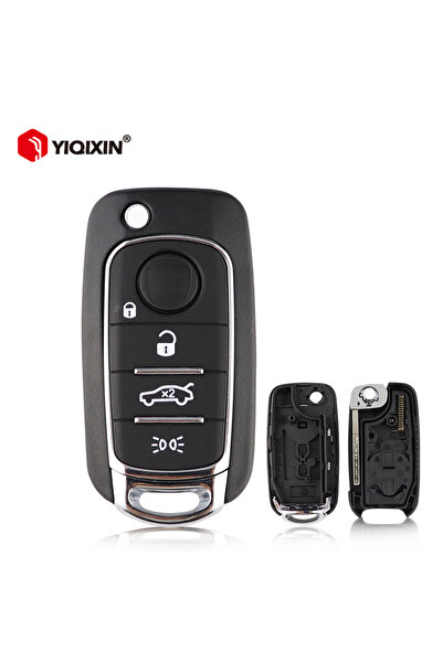 Choice غلاف مفتاح سيارة عن بعد من YIQIXIN بـ 3/4 أزرار لسيارات فيات 500X وتور...
