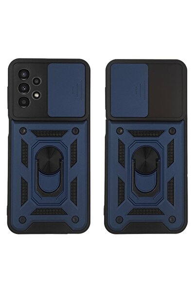 Sonique Θήκη Ring Armor CamPro για Samsung Galaxy A13 4G Μπλέ