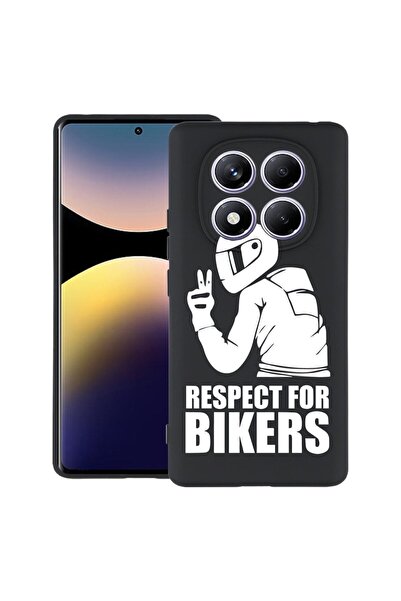 bestcase ¬Æ Husa pentru Xiaomi Redmi Note 14 Pro 4G, Respect For Bikers, Slim...