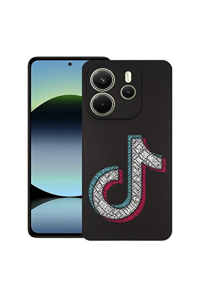 bestcase ¬Æ Husa pentru Xiaomi Redmi Note 14, Calligraphy TikTok, Slim Silico...