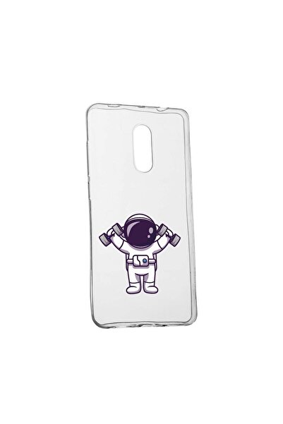 bestcase Husa Silicon Compatibila Cu Nokia 3.2, Astronaut Gym, rezistenta la ...