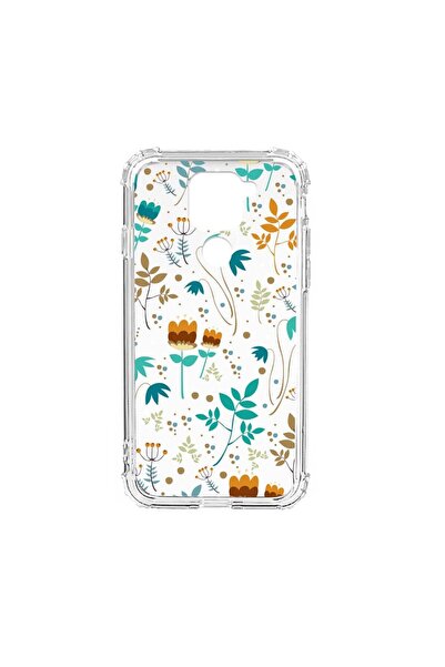 bestcase Husă Antișoc din Silicon Compatibilă cu Xiaomi Redmi Note 9 4G, Flor...