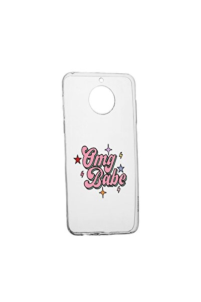 bestcase Husa Silicon cu mesaj OMG Babe, Compatibila cu Xiaomi Redmi Note 9 P...