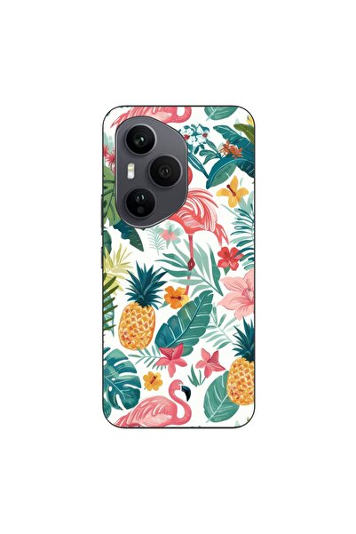 OEM Husa compatibila cu Honor 400 Pro Silicon Gel Tpu Model Tropical Pattern