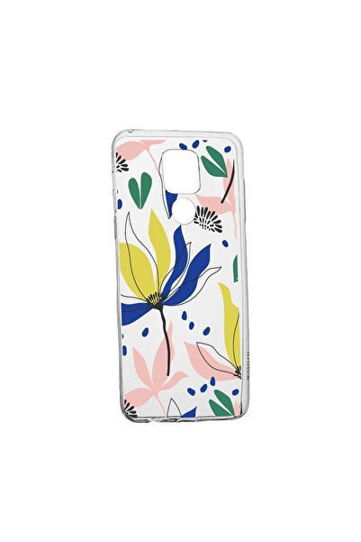 bestcase Θήκη σιλικόνης συμβατή με Xiaomi Redmi Note 9, με σχέδιο λουλουδιών,...