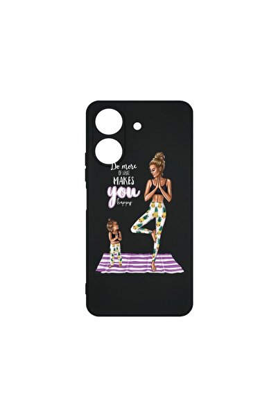 bestcase Λεπτή Θήκη Σιλικόνης 0.8MM, Συμβατή με Xiaomi Redmi 13C, Κορίτσι Μαμ...