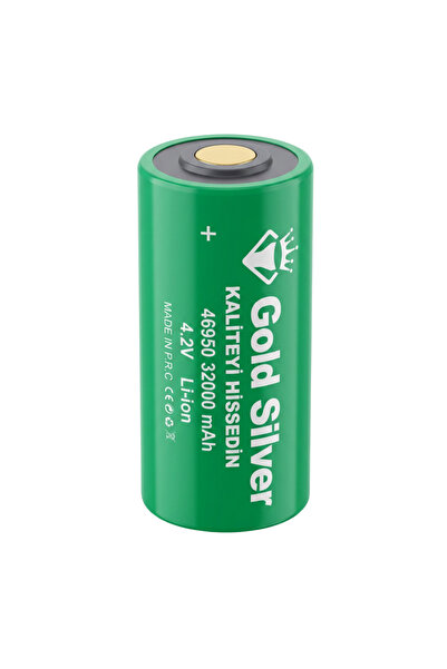 farissu Gold Silver 46950 Şarj Edilebilir Li-ion Pil - 32000 mAh 4.2V (Yüksek...