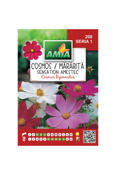 Amia Seminte de flori Cosmos Mararita sensation variata 2 g