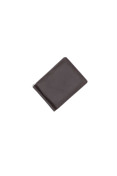ButicCochet Portcard, din piele naturală, ButicCochet, 10 x 8 cm, Maro - PR1205