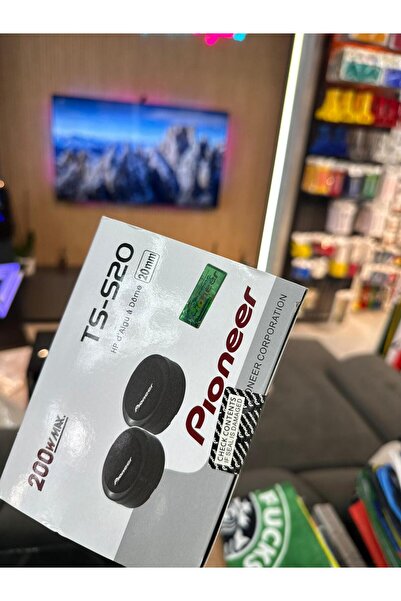 PIONER Ts-s20 200 W 20 Mm 2 Adet Dome Tweeter