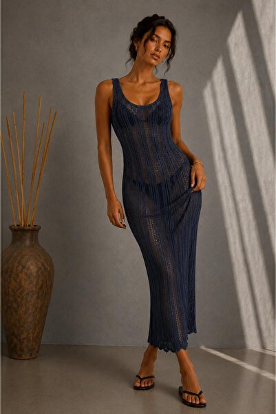 ALEXANDERGARDI Slit Detailed Openwork Pareo