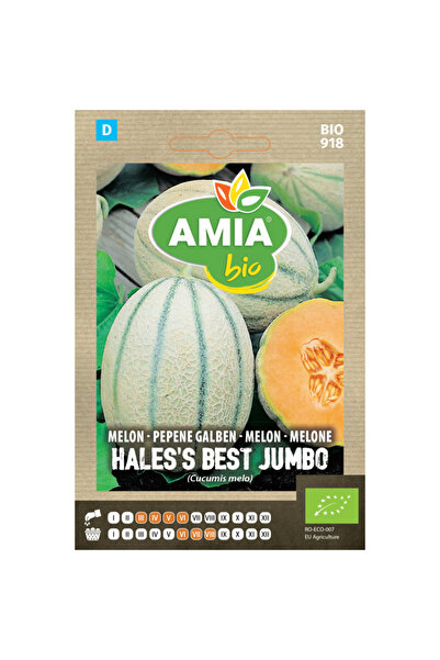 Amia Seminte bio de pepene galben Hales's Best Jumbo Amia, 1 g