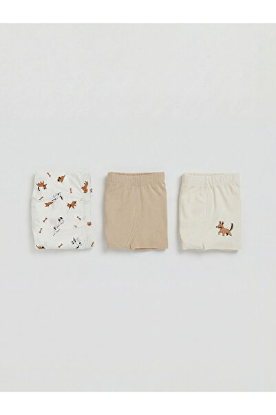 LC Waikiki Vizyon New Season Printed Boys' Boxer 3-Piece Set