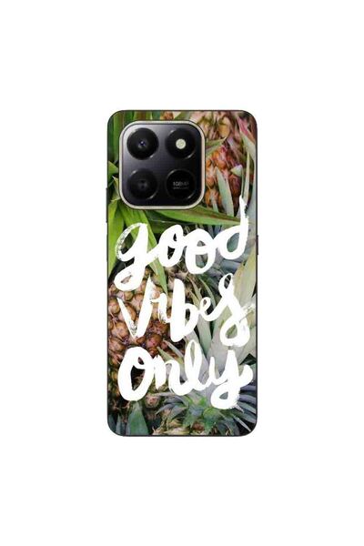 OEM Husa compatibila cu Honor 400 Smart Silicon Gel Tpu Model Good Vibes Only