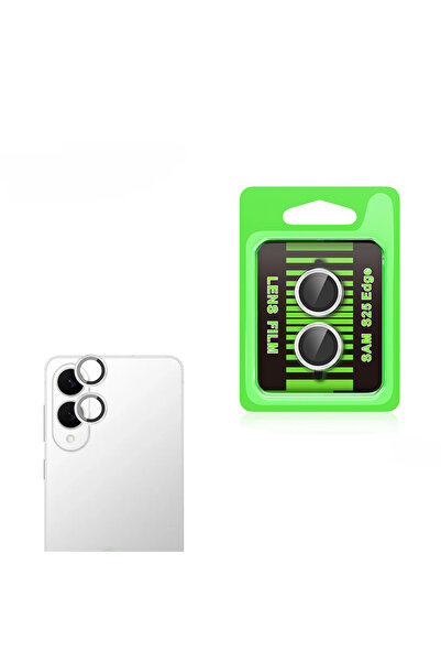 noktaks Galaxy S25 Edge Compatible Camera Lens Protector Cl-07 T37400 - Silver