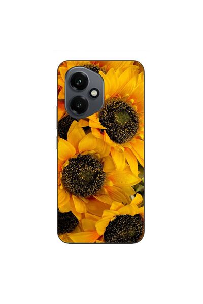 OEM Husa compatibila cu Honor 400 Silicon Gel Tpu Model Floarea Soarelui
