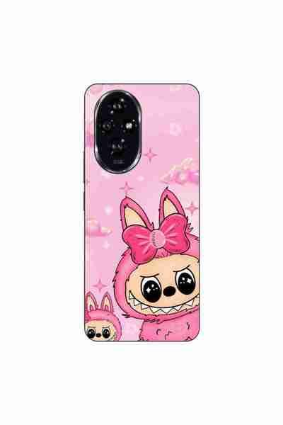 OEM Husa compatibila cu Honor 200 Silicon Gel Tpu Model Labubu Pink Fantasy