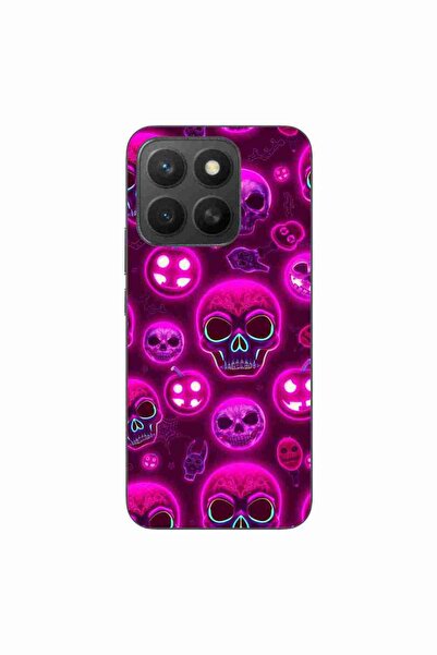 OEM Θήκη συμβατή με Honor X8c Σιλικόνης Gel TPU με σχέδιο Cyberpunk Halloween