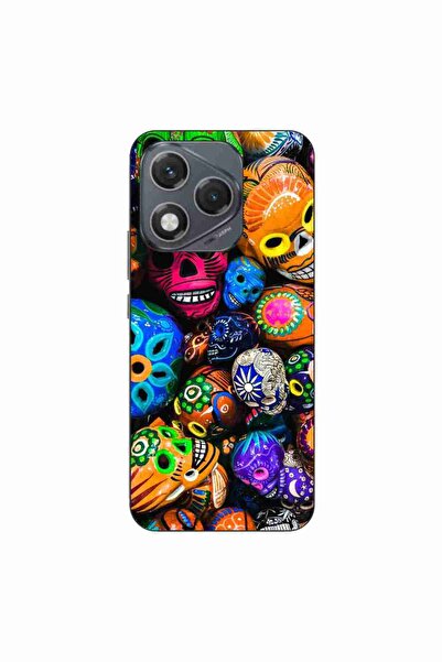 OEM Husa compatibila cu Honor 400 Lite Silicon Gel Tpu Model Halloween Cranii...