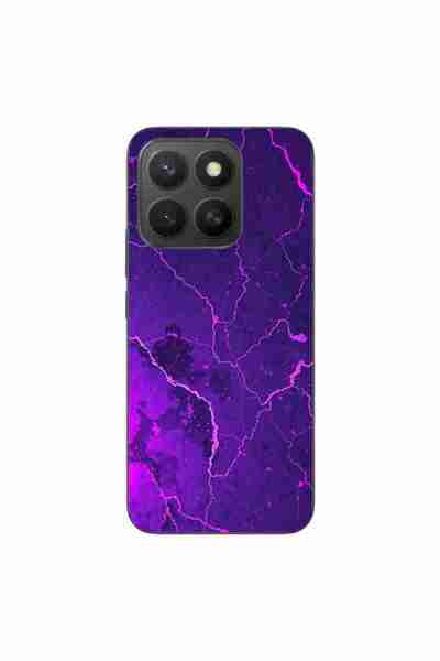 OEM Husa compatibila cu Honor X8c Silicon Gel Tpu Model Ultraviolet Marble Glow