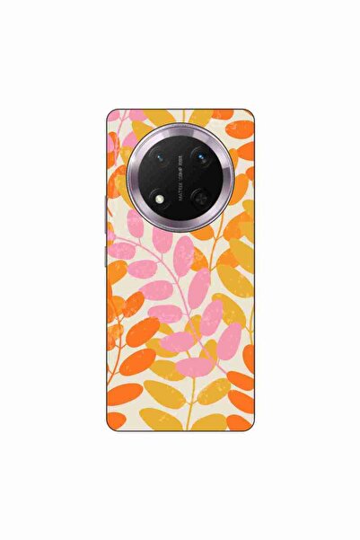 OEM Husa compatibila cu Honor Magic7 Lite Silicon Gel Tpu Model Summer Leaves