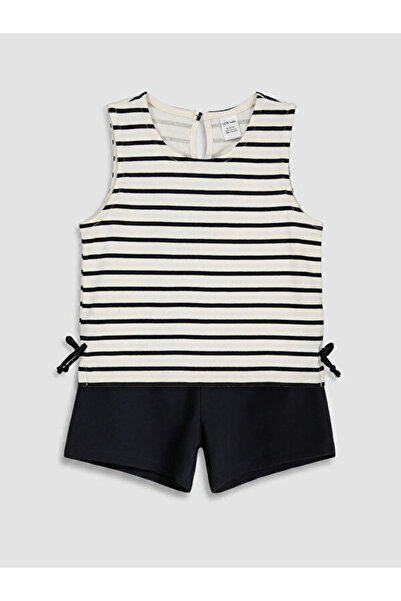 LC Waikiki Striped Girls' Set from Uzg Store for Style Enthusiasts
