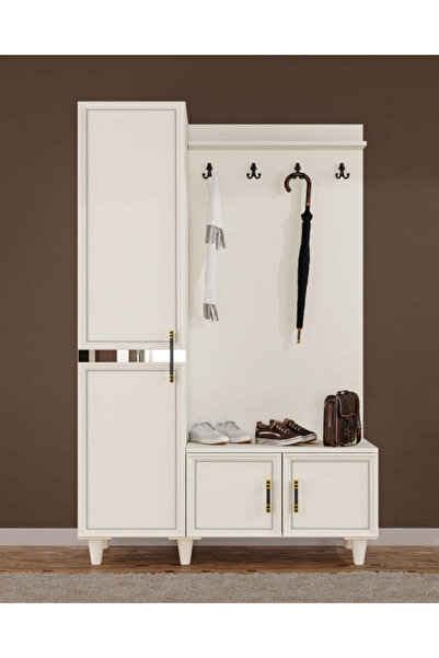 miracool Kardelen Portmanto / Vestiyer / Komple MDF / Şık Tasarım / 1. Kalite