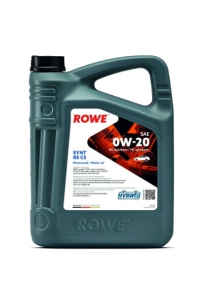 ROWE Ulei Motor 0W20 HIGHTEC SYNT RS C5 5L – ACEA C5, API SP, Премиум за икон...