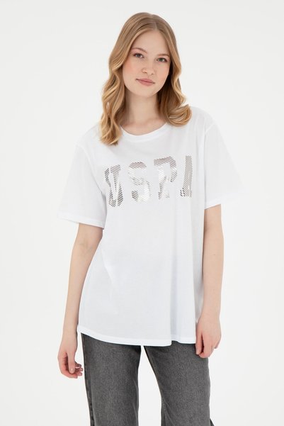 U.S. Polo Assn. Seaniy025 Women's T-Shirt 2080775 White