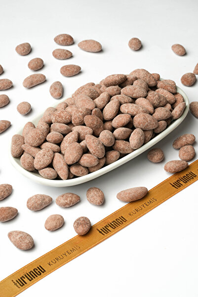 Turuncu Kuruyemiş Tek Batım Kakao Aromalı Badem Şekeri 1 kg