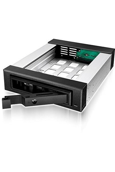 ICY BOX Mobile Rack for 3.5''/2.5'' SATA/SAS HDD, Black