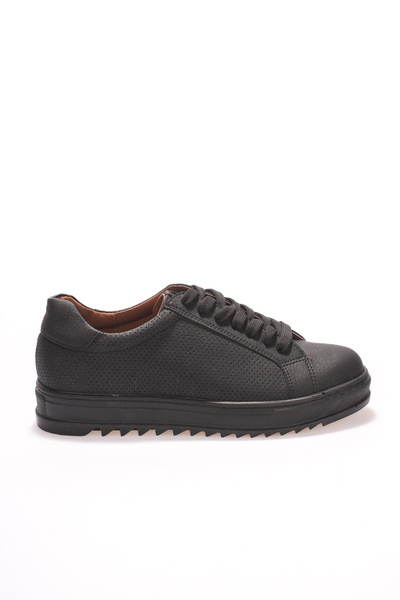 BESKAR Kb Dx2 Kuback Charcoal Skin Casual Men's Shoes