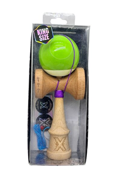 JPT Joc de îndemânare Kendama din lemn, mărime King Size