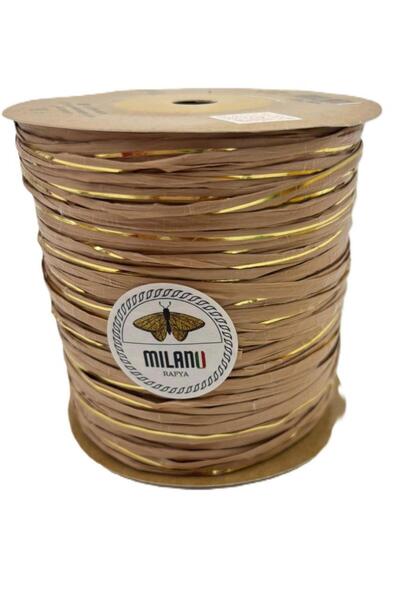 angel çanta aksesuar Milano Rafya S07A Paie cu sclipici auriu 100 gr