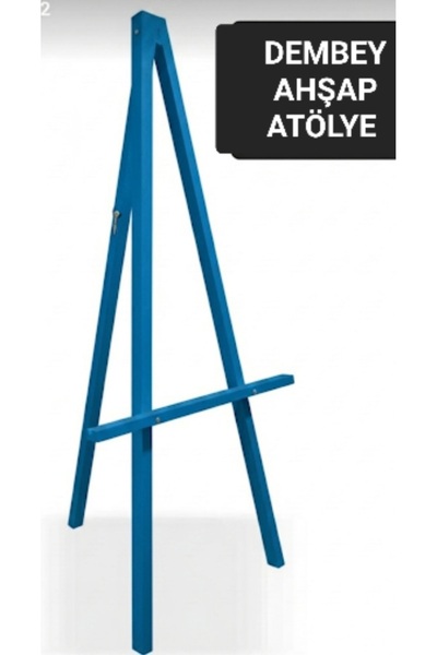 DEMBEY AHŞAP ATÖLYE Şövale Ahşap Resim Standı Şovale Reklam Panosu Sergi Ayağı