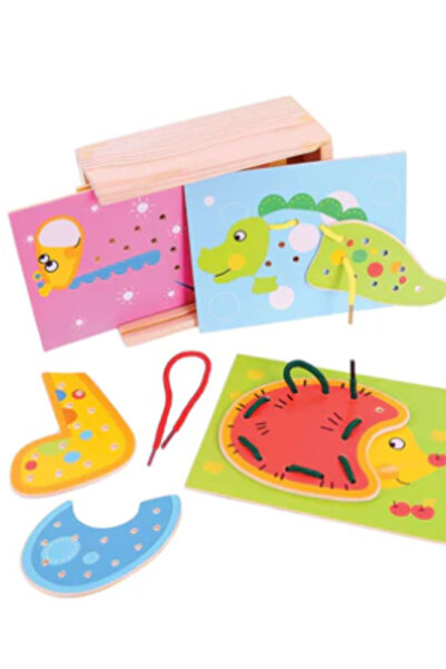 BIGJIGS Toys حيوانات مزخرفة بالدانتيل