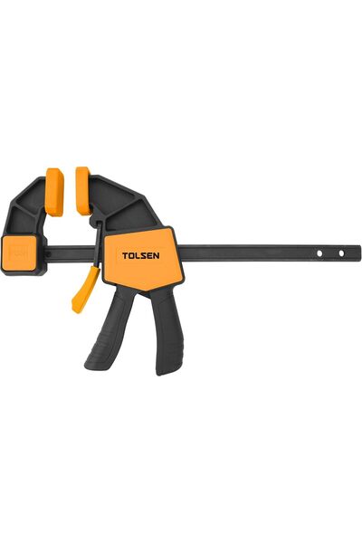 TOLSEN Quick Ratchet Bar Clamp 450mm 18 Inch Fast Action Adjustable Clamping ...