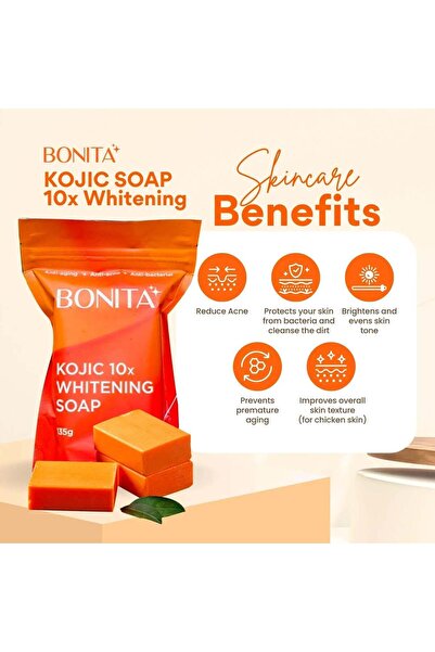 BONİTA Kojic 10 X Brightening Soap - 135 g