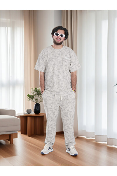 Finelook Men Oversized Streetwear T-Shirt and Trouser Set