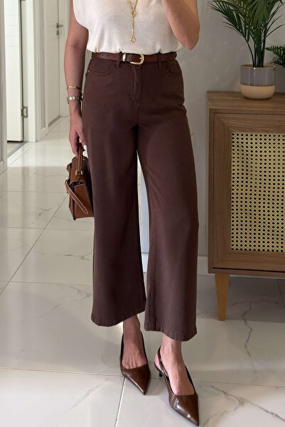 Suziş 100% Cotton Soft Textured Jeans Pants 4S1026