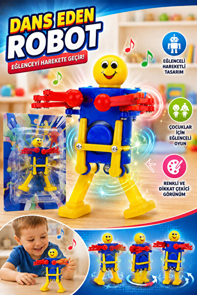 Tamsena Store Dans Eden Robot Oyuncak Hareketli Mini Robot Çocuk Eğitici Eğle...