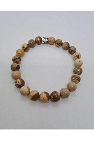 LADIN DOGALTAŞ Certified Earth Element Natural Stone Bracelet (AMETHYST, SMOK...