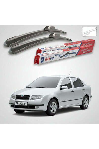 TEAMCAR Skoda Fabia I 6Y3 1999-2007 Ștergătoare |   Set plat frontal – TeamCar ®