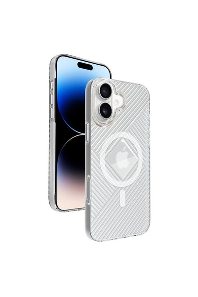 OEM Joko Apple iPhone 16 Stella Pc Hard Magsafe Case - Transparent
