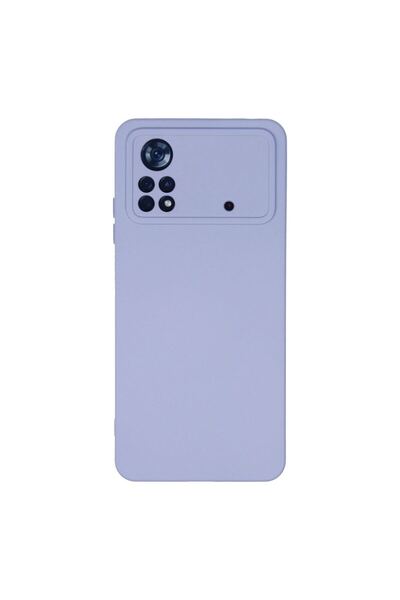 OEM Xiaomi Poco X4 Pro 5g Case Nano Velvet Silicone Inside - Lilac