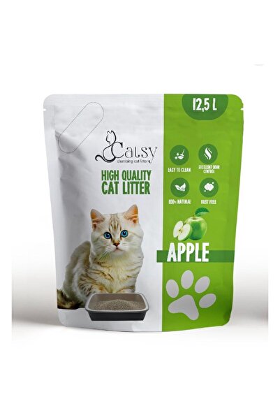 Catsy Kattie Brand Cat Litter Sand with Apple Scent 12.5L