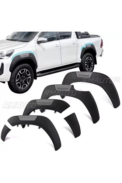 TMZ Garage 2015-2020 TOYOTA HİLUX REVO ÇAMURLUK DODİK KAPLAMA KABARTMA KORUMA...